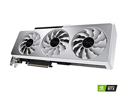 Gigabyte GeForce RTX 3070 Ti Vision OC 8GB GDDR6X White / Silver image