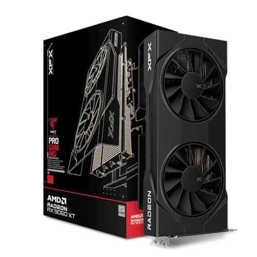XFX Swift OC Radeon RX 9060 XT 8GB GDDR6 Black Dual Fan image