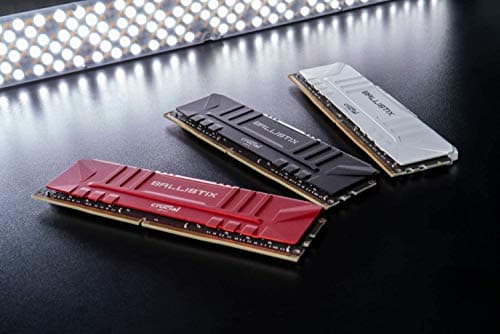 Crucial Ballistix Gaming 16GB (2 x 8GB) DDR4-2666 PC4-21300 CL16 Dual Channel Desktop Memory Kit BL2K8G26C16U4B image