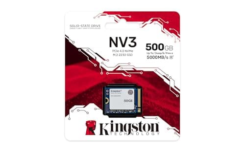 Kingston NV3 500GB SSD M.2-2230 PCIe 4.0 X4 NVMe image