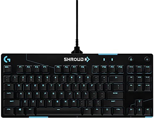 Logitech G Pro X Shroud RGB Wired Mechanical Gaming Keyboard image