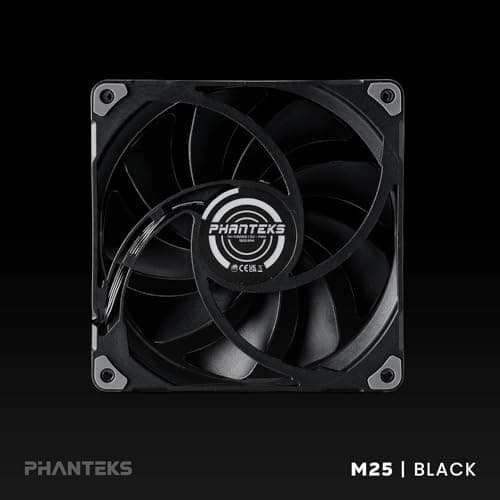 Phanteks M25-140 140mm Black PWM 104.62 CFM 1-Pack image