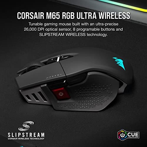 Corsair M65 RGB ULTRA WIRELESS Wireless Optical Mouse image