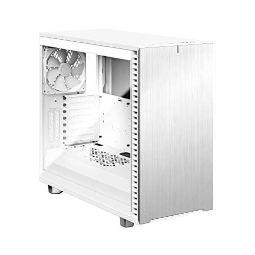Fractal Design Define 7 White Solid Brushed Aluminum/Steel E-ATX Silent Modular Mid Tower Computer Case image