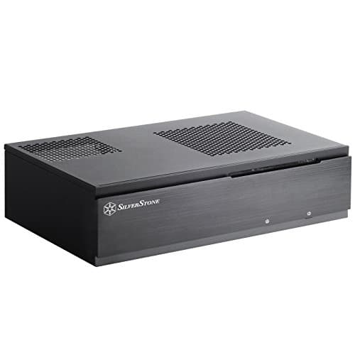 Silverstone ML06B HTPC Black with USB 3.2 Gen 1 Type-A Front Panel image