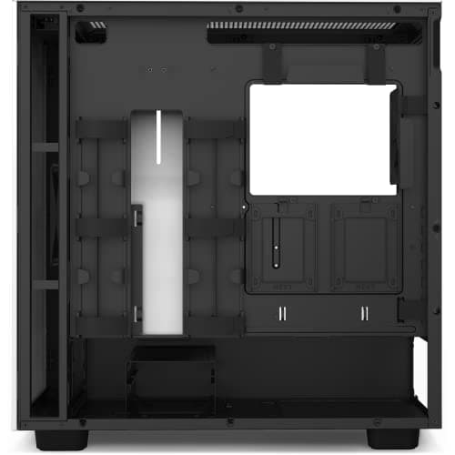 NZXT H7 - Mid-Tower PC Gaming Case - Tempered Glass - Enhanced Cable Management Water-Cooling Ready - Black image