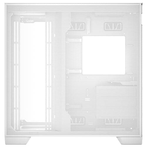 Antec C8 ATX Full Tower White with Tempered Glass Side Panel and USB 3.2 Gen 2 Type-C, USB 3.2 Gen 1 Type-A image