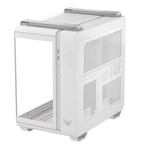 Asus TUF Gaming GT502 Horizon ATX Mid Tower White with Tempered Glass Side Panel and USB 3.2 Gen 2 Type-C, USB 3.2 Gen 1 Type-A image