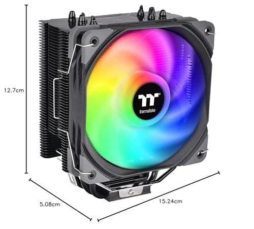 Thermaltake UX200 SE Air 156mm ARGB Black image