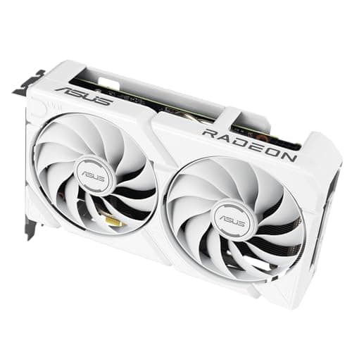 ASUS Dual Radeon RX 9060 XT 16GB GDDR6 White Edition image