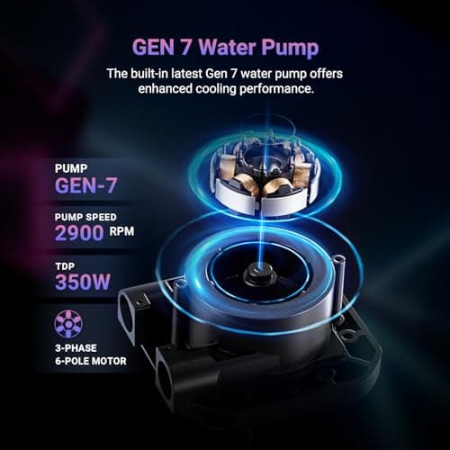 ID-COOLING FX360 Water 360mm INF 58 CFM Black image