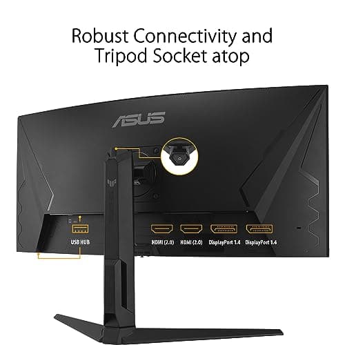 Asus TUF Gaming VG34VQL3A 34" 3440x1440 180Hz VA Curved Monitor image