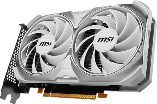 MSI GeForce RTX 4060 VENTUS 2X WHITE 8G OC GDDR6 8GB image