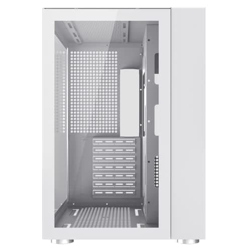 GameMax Infinity ATX Mid Tower White with Tempered Glass Side Panel and USB 3.2 Gen 1 Type-C USB 3.2 Gen 1 Type-A image