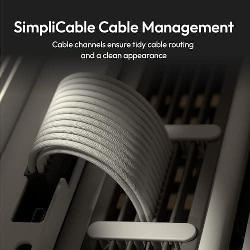 HAVN HS420 ATX Mid Tower White with Tempered Glass Side Panel and USB 3.2 Gen 2 Type-C, USB 3.2 Gen 1 Type-A Front Panel image