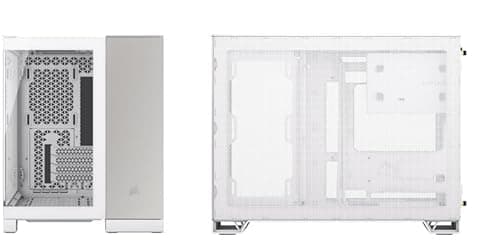 Corsair 2500X Micro ATX Mini Tower Satin White / Gray Tempered Glass image