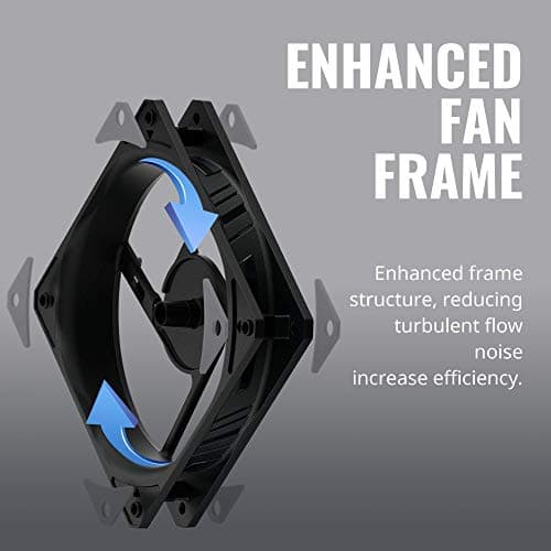 Cooler Master SickleFlow 140mm Black Addressable RGB PWM 67 CFM 1-Pack image