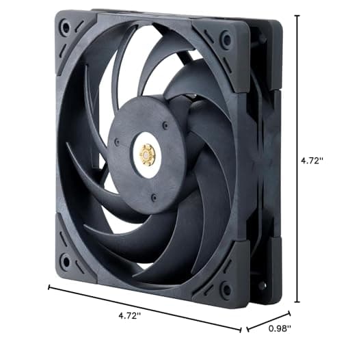 Scythe Grand Tornado 120mm Black PWM 97.82 CFM image