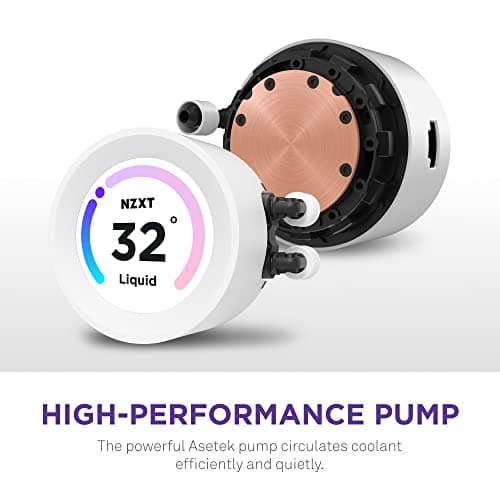 NZXT Kraken Elite 360 RGB Water 360mm RGB 78.02 CFM White image