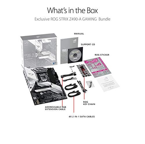 Asus Z490 ROG STRIX Z490-A GAMING LGA1200 DDR4 ATX image