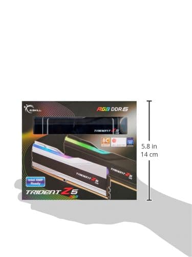 G.Skill Trident Z5 RGB Black DDR5-6000 CL30 64GB (2x32GB) image