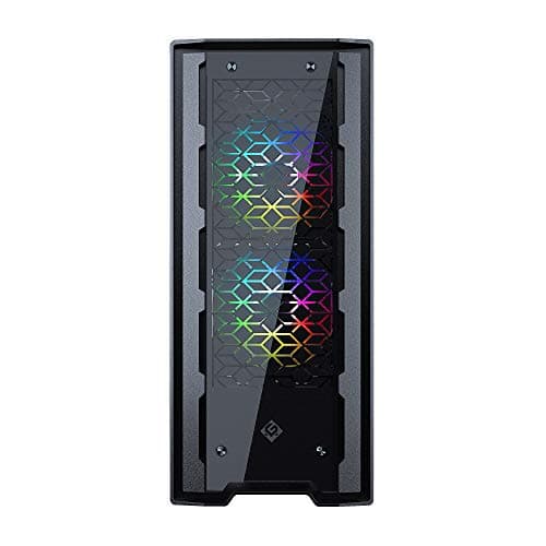 MagniumGear Neo G ATX Mid Tower Black with Tempered Glass Side Panel and USB 3.2 Gen 1 Type-A image