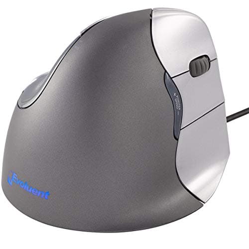 TECKNET 6-Button USB Wired Mouse with Side Buttons, Optical Computer Mouse with 1000/2000DPI, Ergonomic Design, 5ft Cord, Support Laptop Chromebook PC Desktop Mac Notebook-Black image