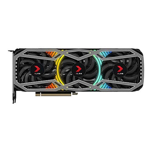 PNY XLR8 Gaming REVEL EPIC-X RGB GeForce RTX 3070 LHR 8GB GDDR6 Silver / Black image