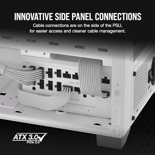 Corsair RM1200x SHIFT Side Interface 1200W Fully Modular 80+ Gold Certified image