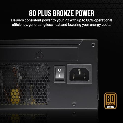 Corsair CX (2023) Black 650W Non-Modular 80+ Bronze Certified ATX image