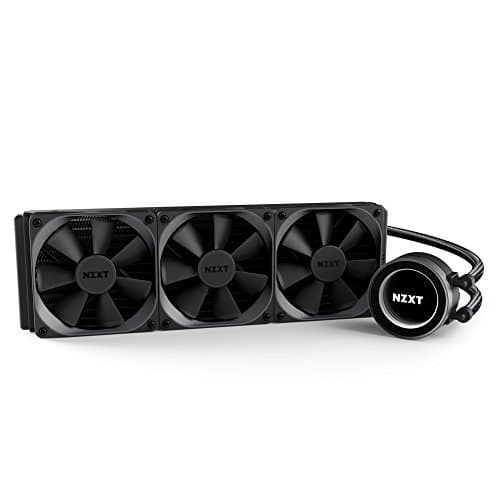 NZXT Kraken X72 360mm - All-In-One RGB CPU Liquid Cooler - CAM-Powered - Infinity Mirror Design - Performance Engineered Pump - Reinforced Extended Tubing - Aer P120mm Radiator Fan (3 Included) image