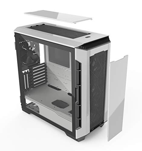Phanteks Eclipse P600S DRGB Silent, E-ATX/ATX,Hibrida,Silenciosa, Cristal templado,DRGB 140mm x3,USB 3.0 Y Tipo C, Blanca image