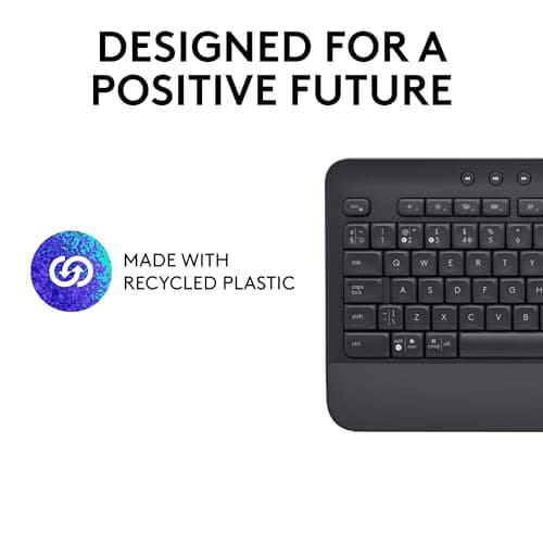 Logitech Signature K650 Bluetooth/Wireless Standard Keyboard image