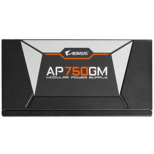 Gigabyte AORUS P GM Black / Silver ATX 750W Fully Modular 80+ Gold Certified image
