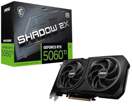 MSI GeForce RTX 5060 Ti 16G SHADOW 2X OC PLUS image