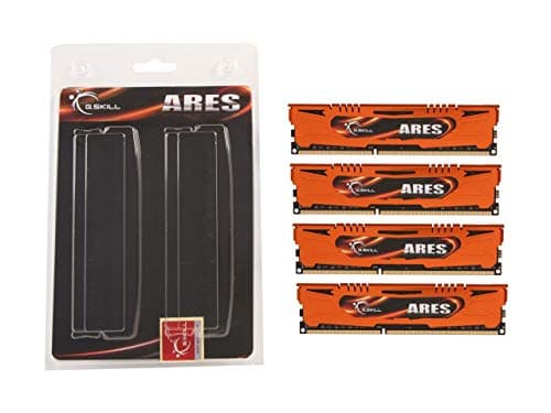 G.Skill Ares Black / Orange DDR3-1600 CL9 16GB (4x4GB) image