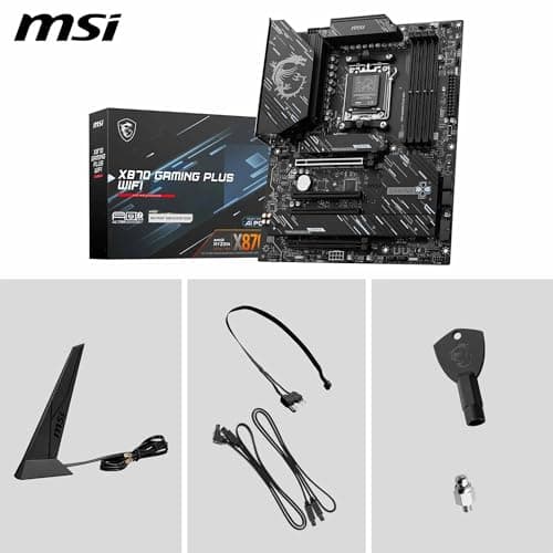 MSI X870 GAMING PLUS WIFI AM5 DDR5 ATX image
