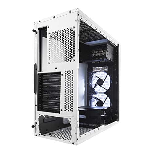 Fractal Design Focus G ATX Mid Tower White with Acrylic Side Panel and USB 3.2 Gen 1 Type-A, USB 2.0 Type-A Front Panel image