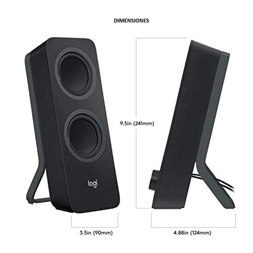 Logitech Z207 Black 2.0 Channel 10 mW Speaker System image