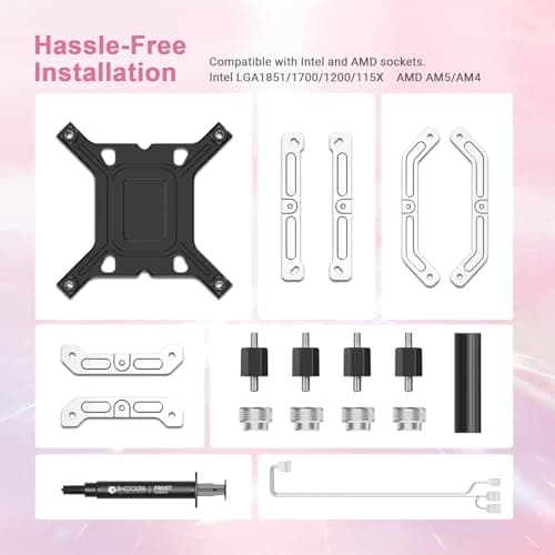 ID-COOLING FX360 INF Water 360mm Pink image