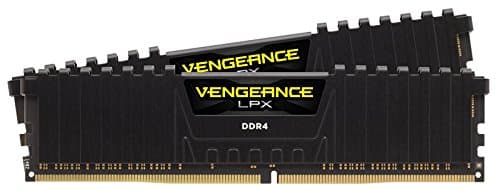 Corsair Vengeance LPX Black / Yellow DDR4-4000 CL18 32GB (2x16GB) image