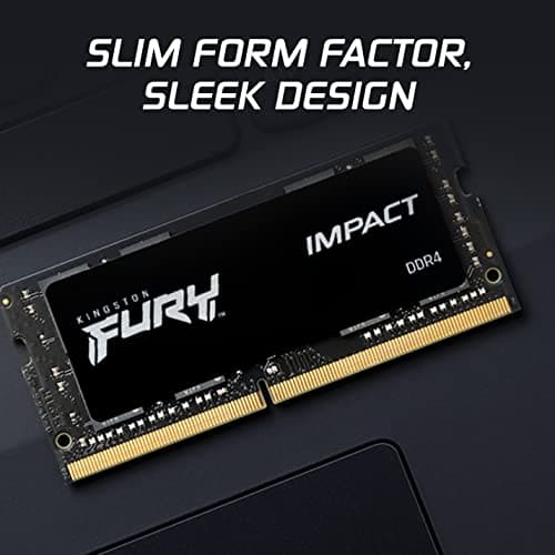Kingston FURY Impact Black SODIMM DDR4-3200 CL20 32GB (2x16GB) image