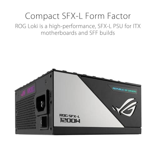 Asus ROG LOKI SFX 1200W Fully Modular 80+ Titanium Certified image