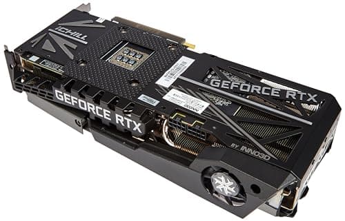 Inno3D iChill X4 GeForce RTX 3080 12GB LHR 12GB GDDR6X Black / Silver image