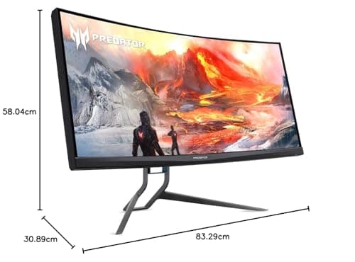 Acer PREDATOR X35 bmiphzx 35" 3440x1440 200Hz VA Curved Monitor image