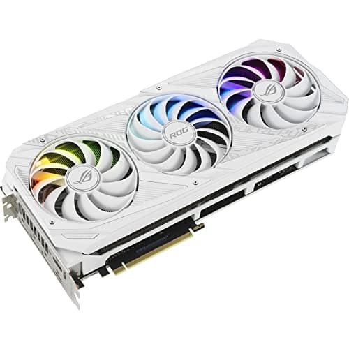 Asus ROG STRIX WHITE OC V2 GeForce RTX 3080 10GB LHR 10GB GDDR6X White image