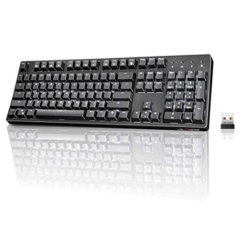 Velocifire VM02WS Wireless Standard Outemu Brown Mechanical Keyboard image