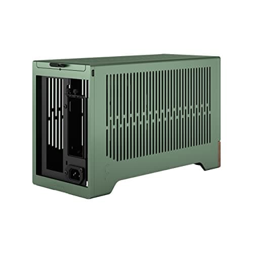 Fractal Design Terra Mini-ITX Desktop Green / Brown Mesh Side Panel Front Panel USB 3.2 Gen 2x2 Type-C                                                    USB 3.2 Gen 1 Type-A image
