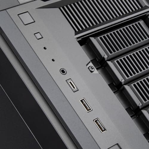 Silverstone CS382 ATX Mid Tower Black with USB 3.2 Gen 2 Type-C and USB 3.2 Gen 1 Type-A image