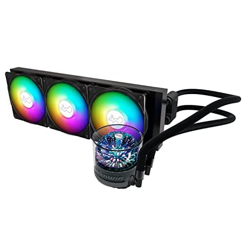 In Win Nebula NR36 Water 360mm 82.96 CFM Black / White image